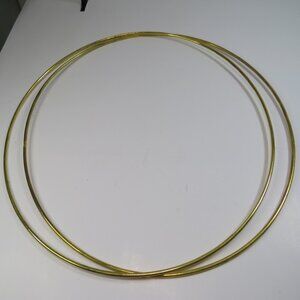 Metal (2) Hoops 14 inches Joann Fabric's Fab Lab Craft Hoop